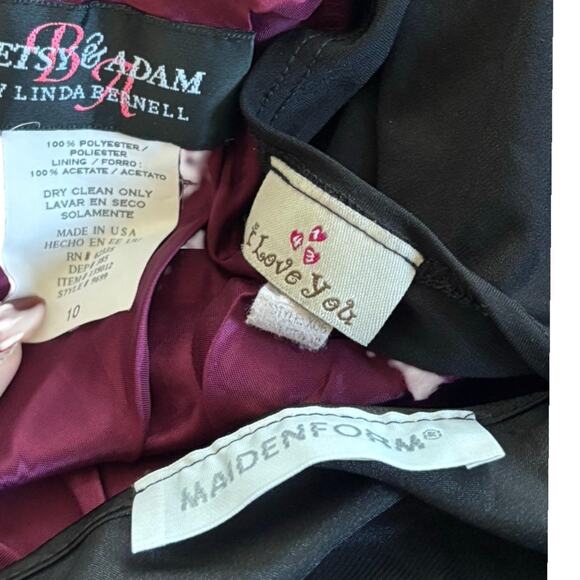 90'S VTG. 3 PC. WHIMSYGOTH DRESS TOPS BUNDLE M/L - Picture 5 of 5